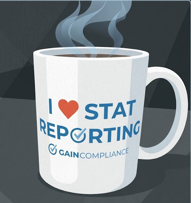 I love stat reporting mug